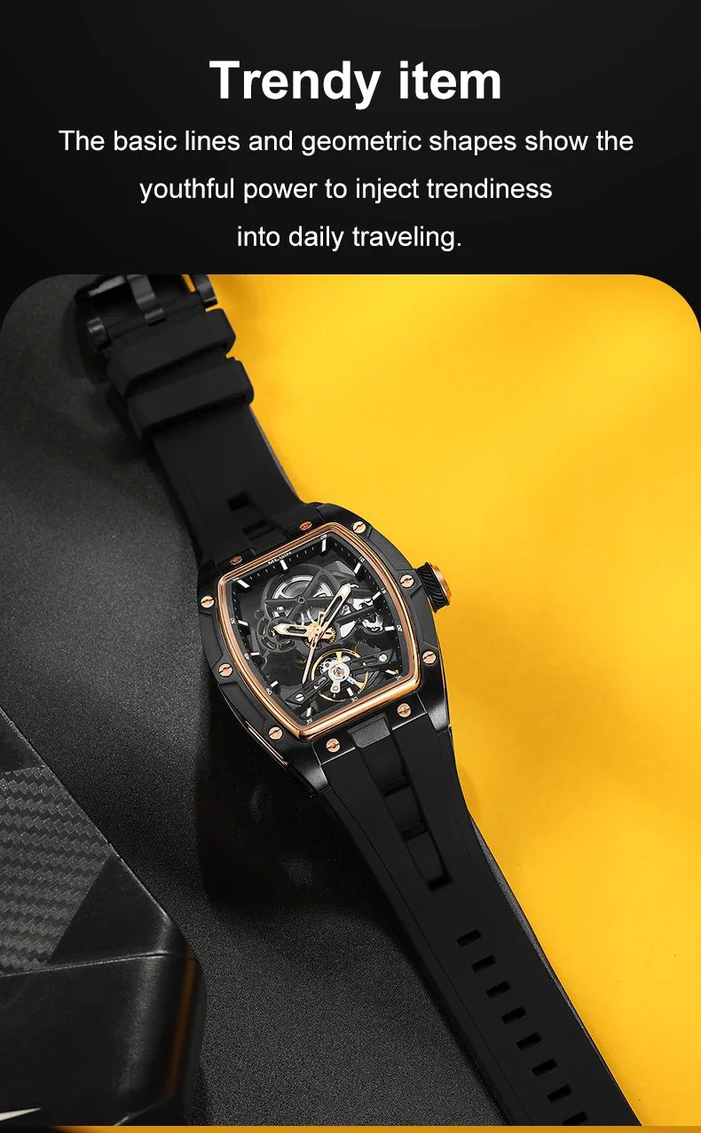 ETHAN AUTOMATIC SKELETON WATCH
