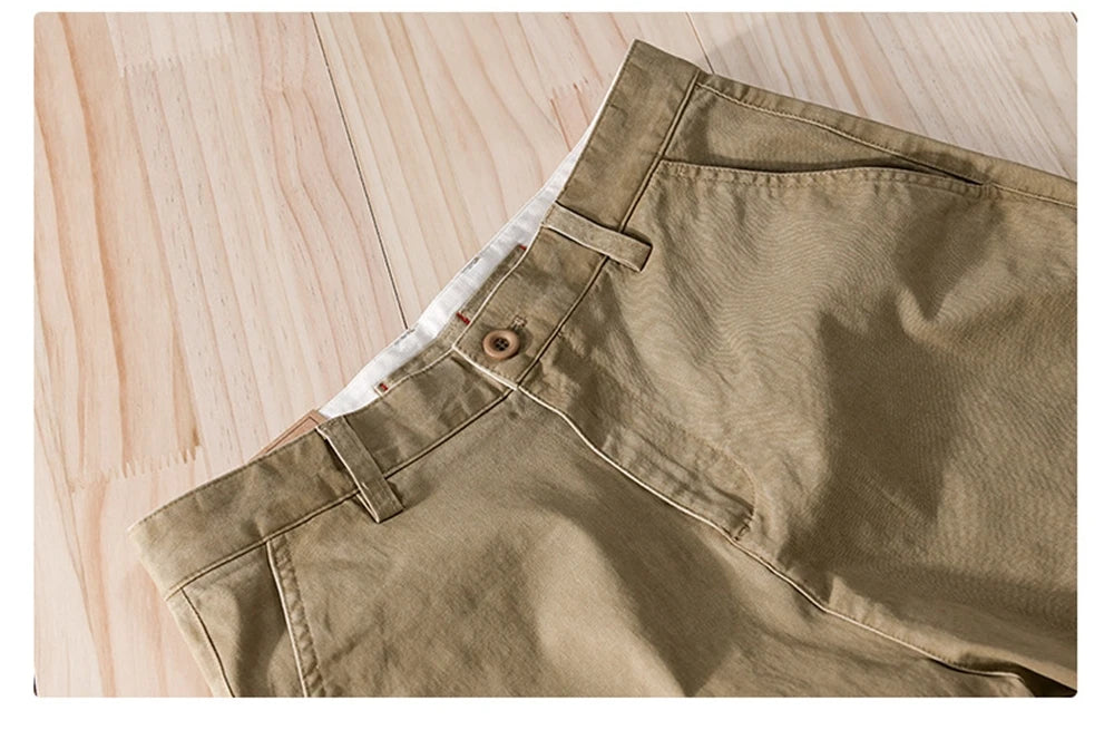 EDWARD CASUAL COTTON CARGO SHORTS