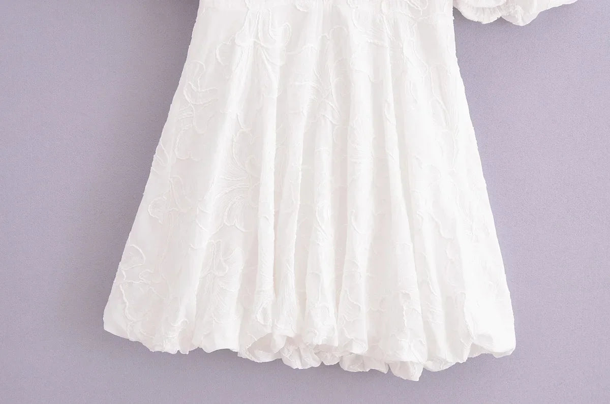 Isla Grace Puff Sleeve Dress