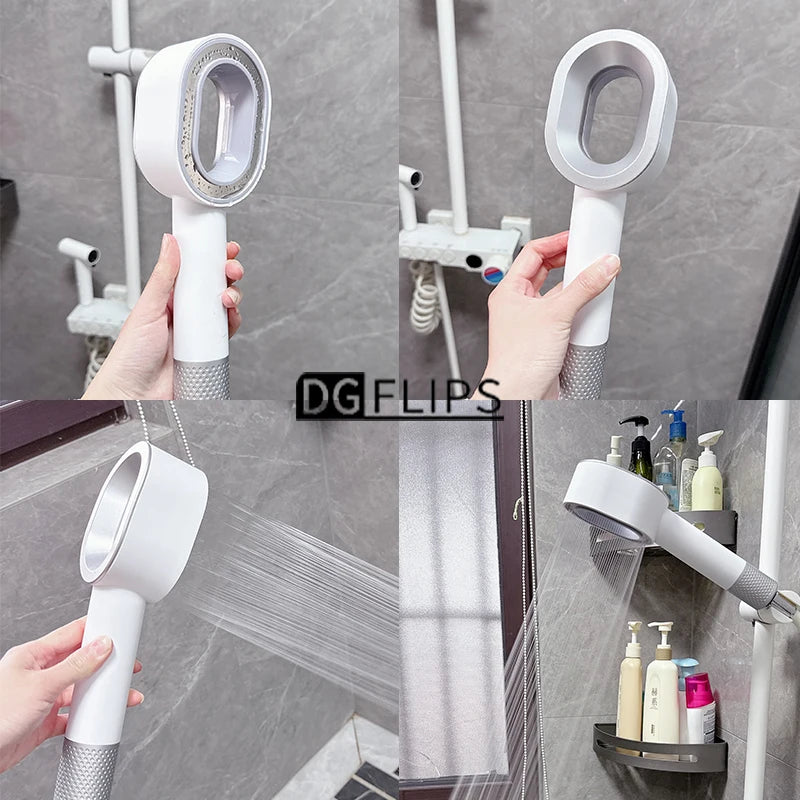 GRACE’S FILTERED RAIN SHOWER HEAD