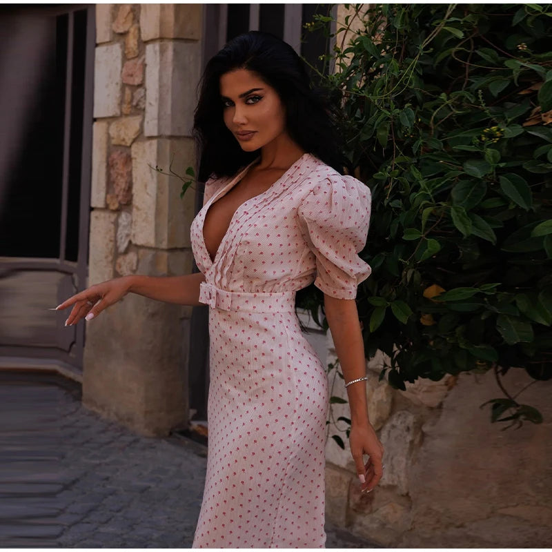 KELLY PUFF SLEEVE DRESS
