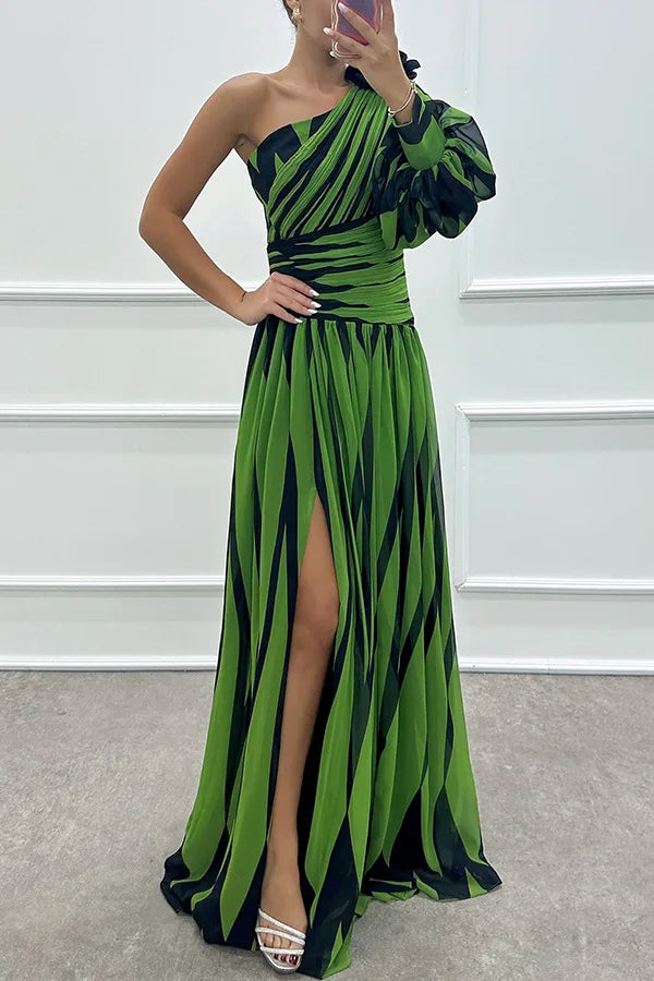 ELEGANT SPLIT MAXI DRESS