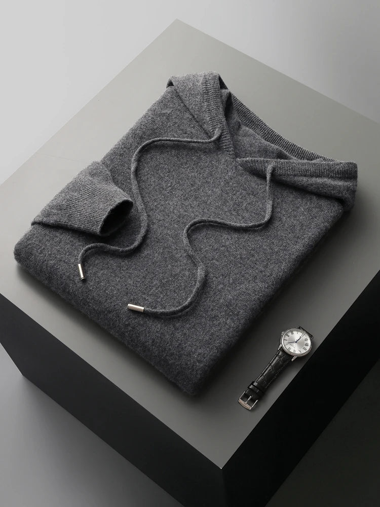 HENRY MERINO WOOL HOODIE