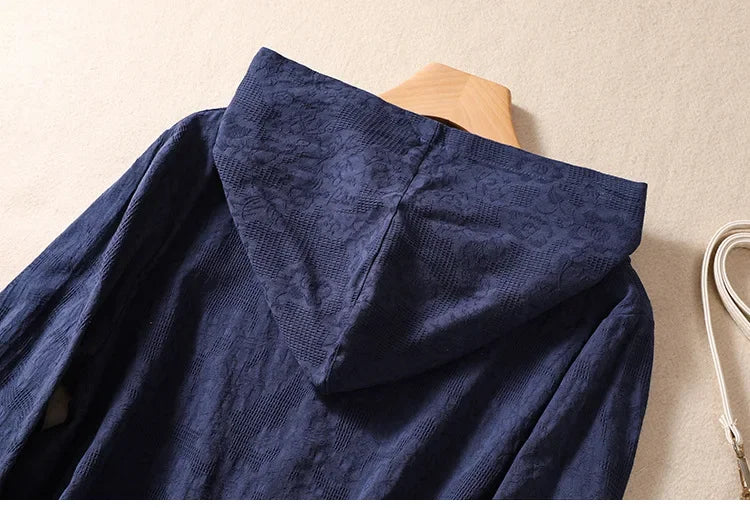 VERA LINEN HOODIE