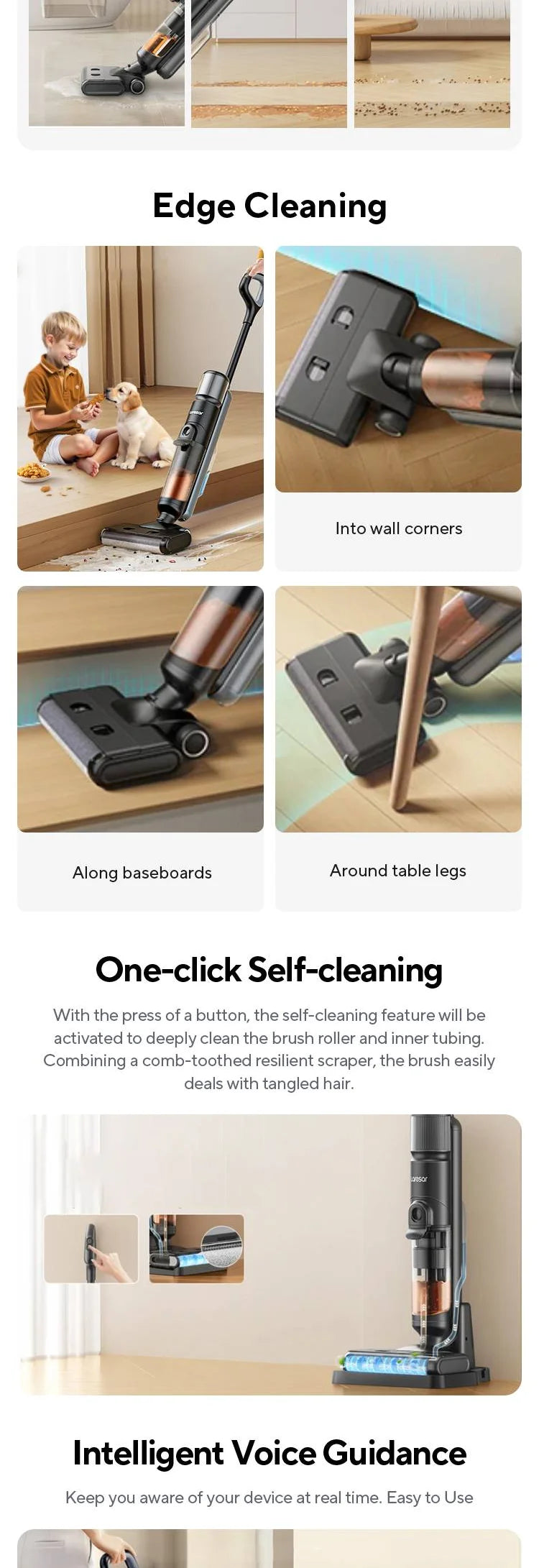 GlideMax Vacuum Mop