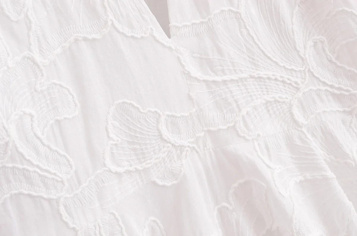 Isla Grace Puff Sleeve Dress