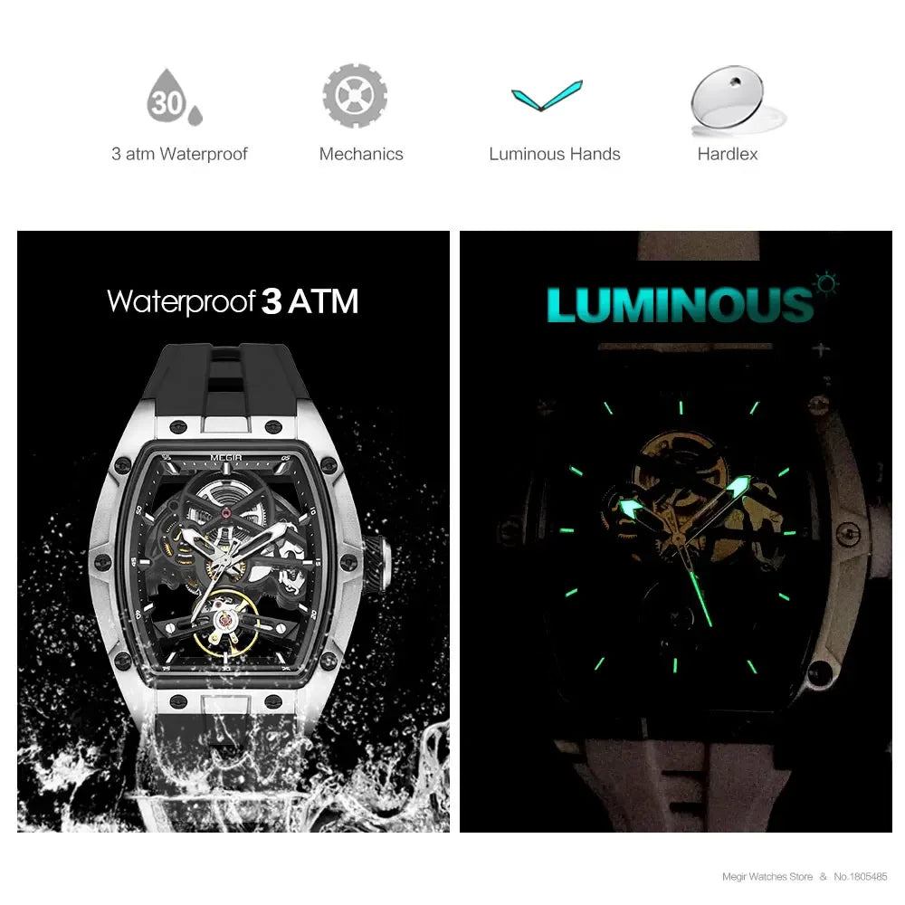 ETHAN AUTOMATIC SKELETON WATCH