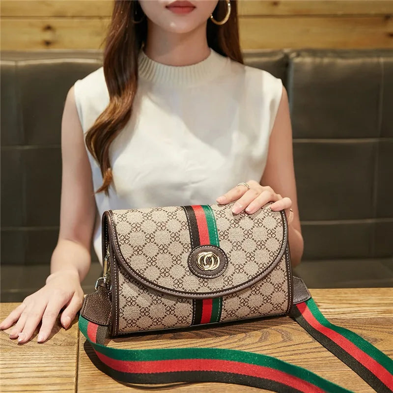 LUXE PLAID CROSSBODY BAG