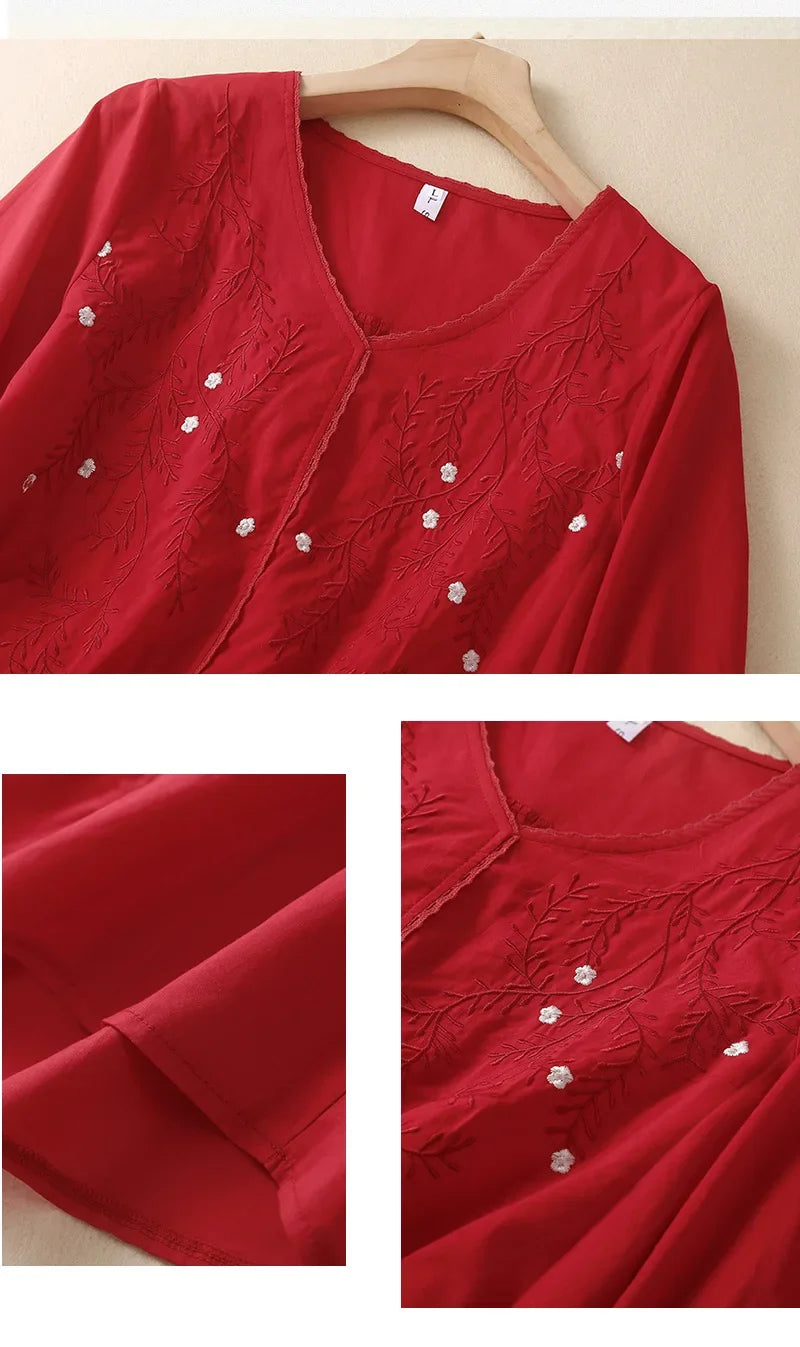 BONNIE LINEN BLOUSE