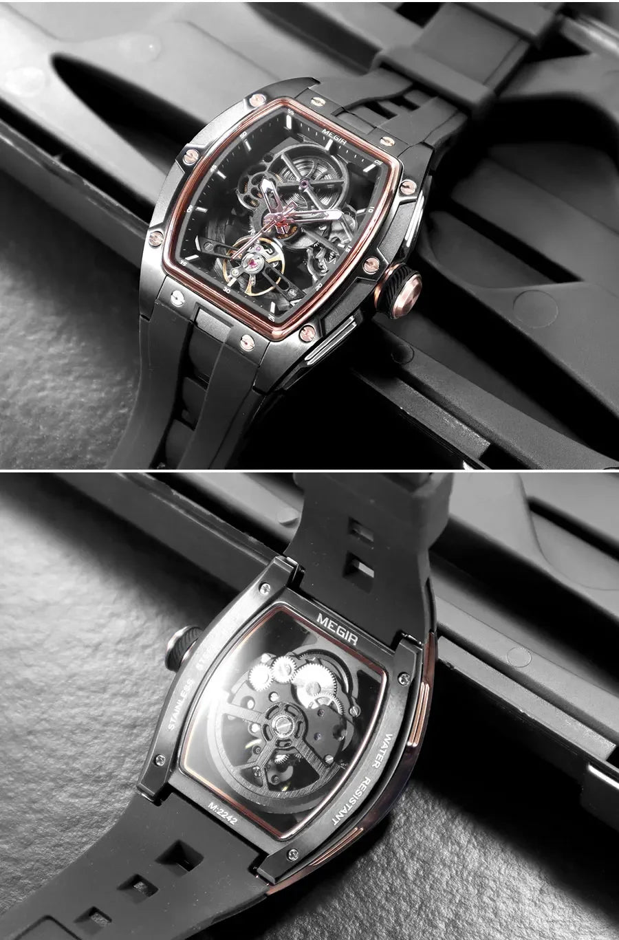 ETHAN AUTOMATIC SKELETON WATCH