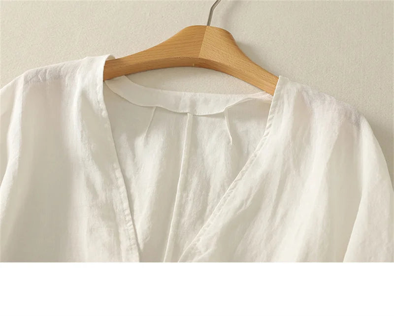 ERIN LINEN TOP