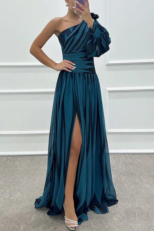 ELEGANT SPLIT MAXI DRESS