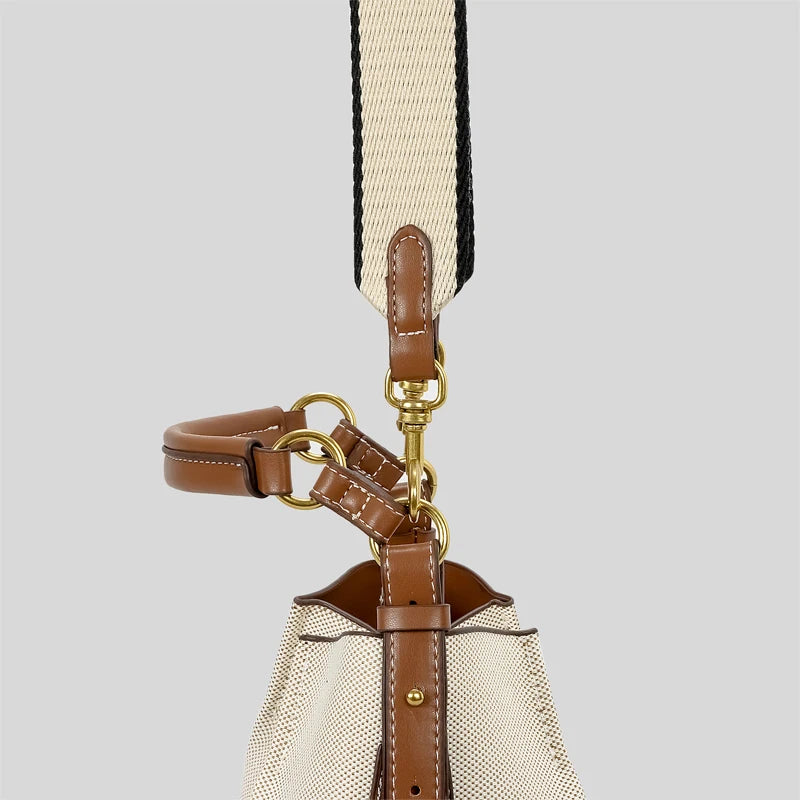 LuxeCanvas Bucket Bag