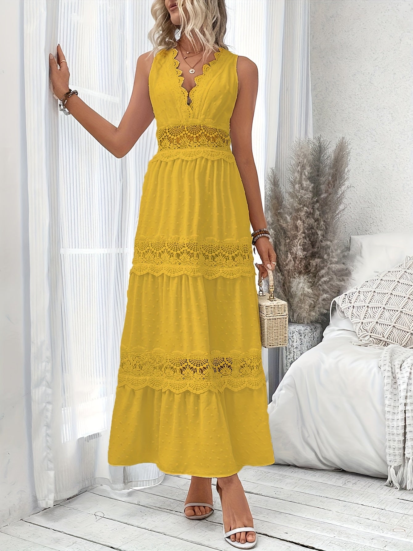 CELESTE SLEEVELESS ELEGANCE