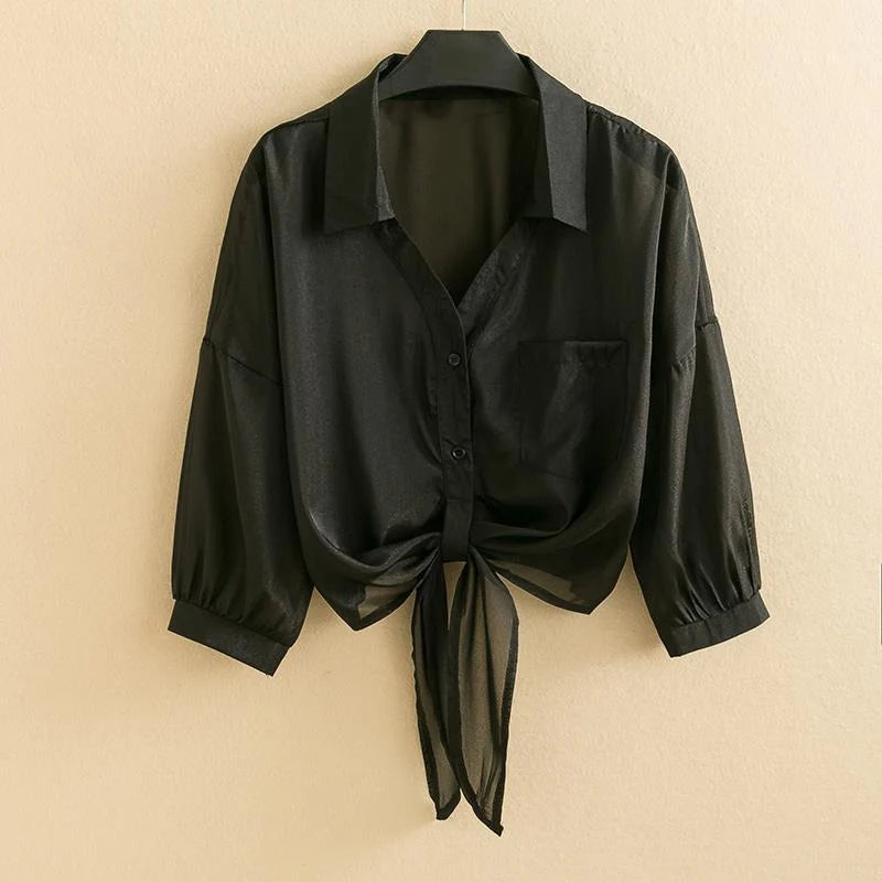 CLARA LINEN BLOUSE