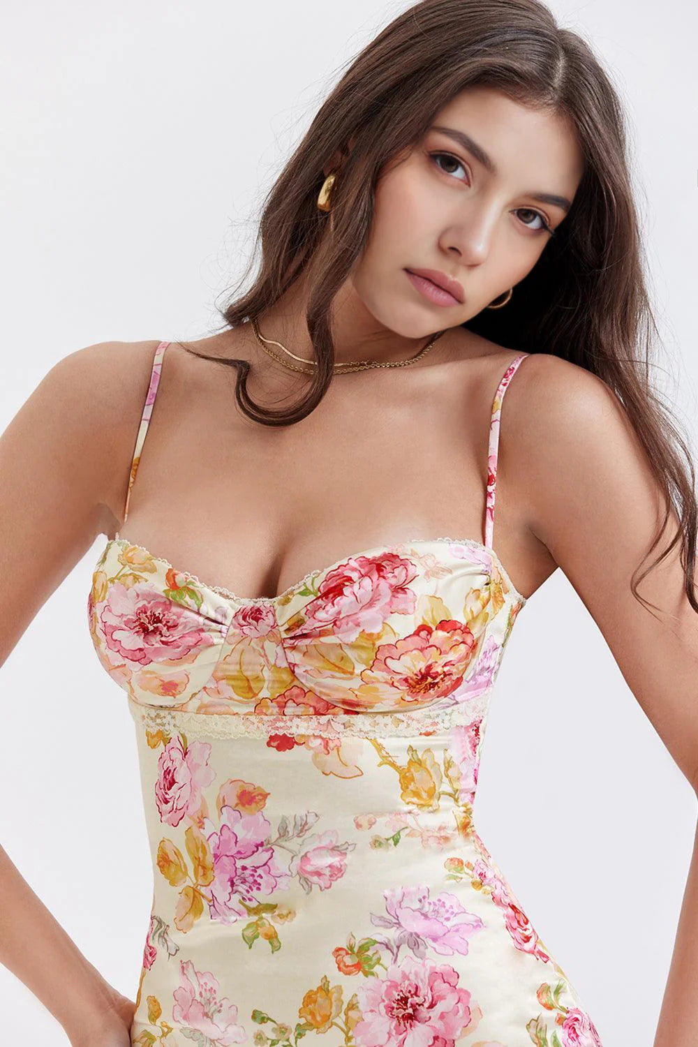 FREYA’S FLORAL SUNLIT MAXI