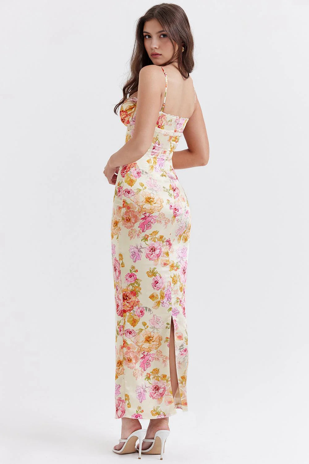 FREYA’S FLORAL SUNLIT MAXI