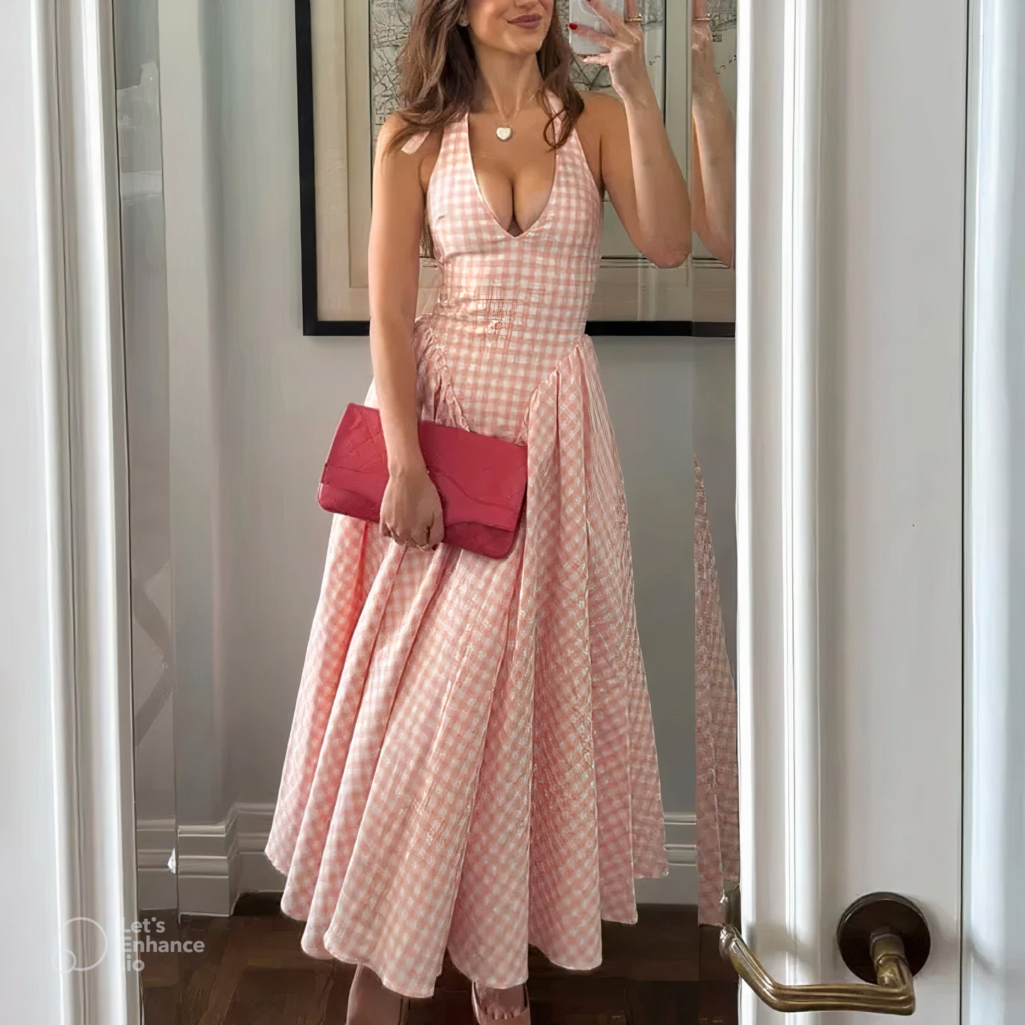 Elowen Grace Plaid Dress