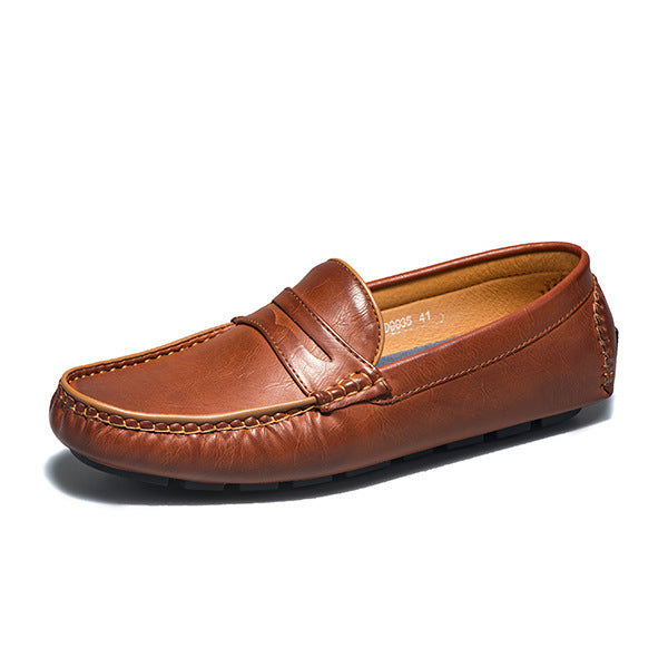 OLIVER CLASSIC SOFT-SOLED LEATHER SHOES
