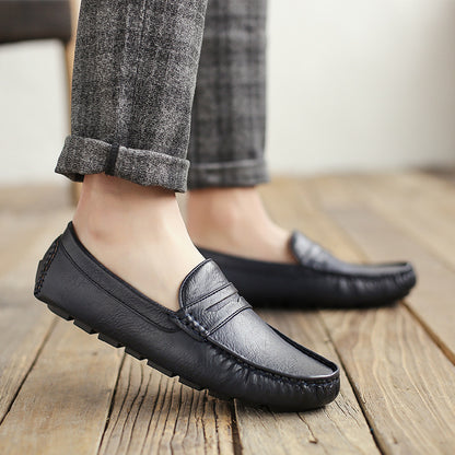OLIVER CLASSIC SOFT-SOLED LEATHER SHOES