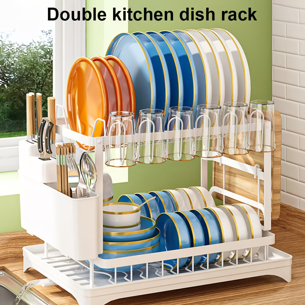 2-Tier Dish Rack