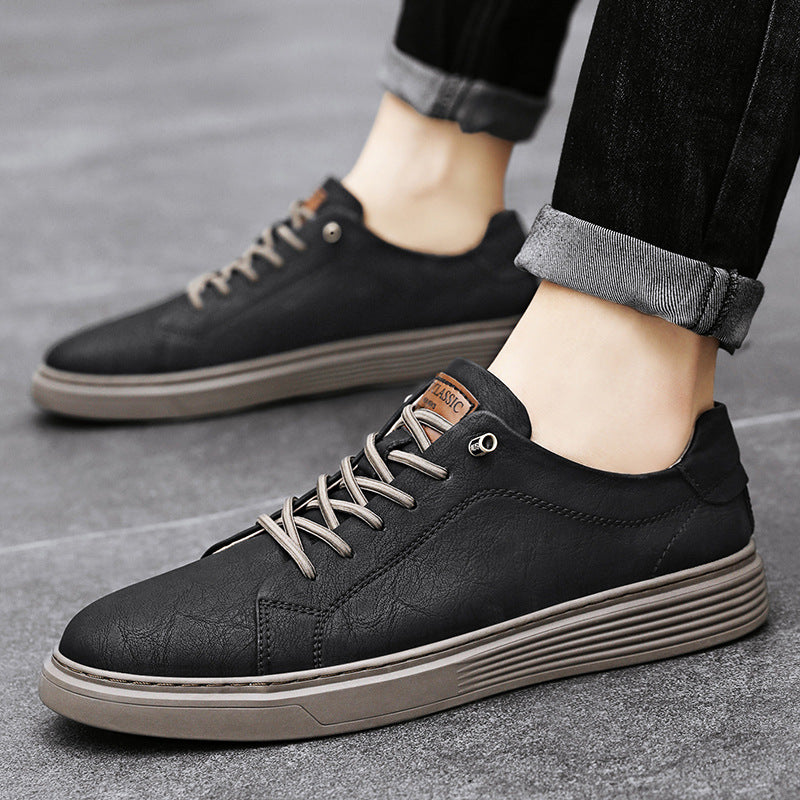 OXFORD LEATHER TRAINERS