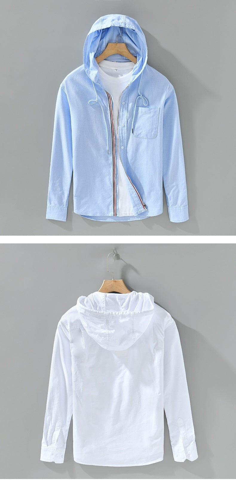 JAMES LINEN HOODIE