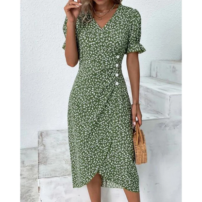 AMELIA | FLORAL ELEGANT DRESS
