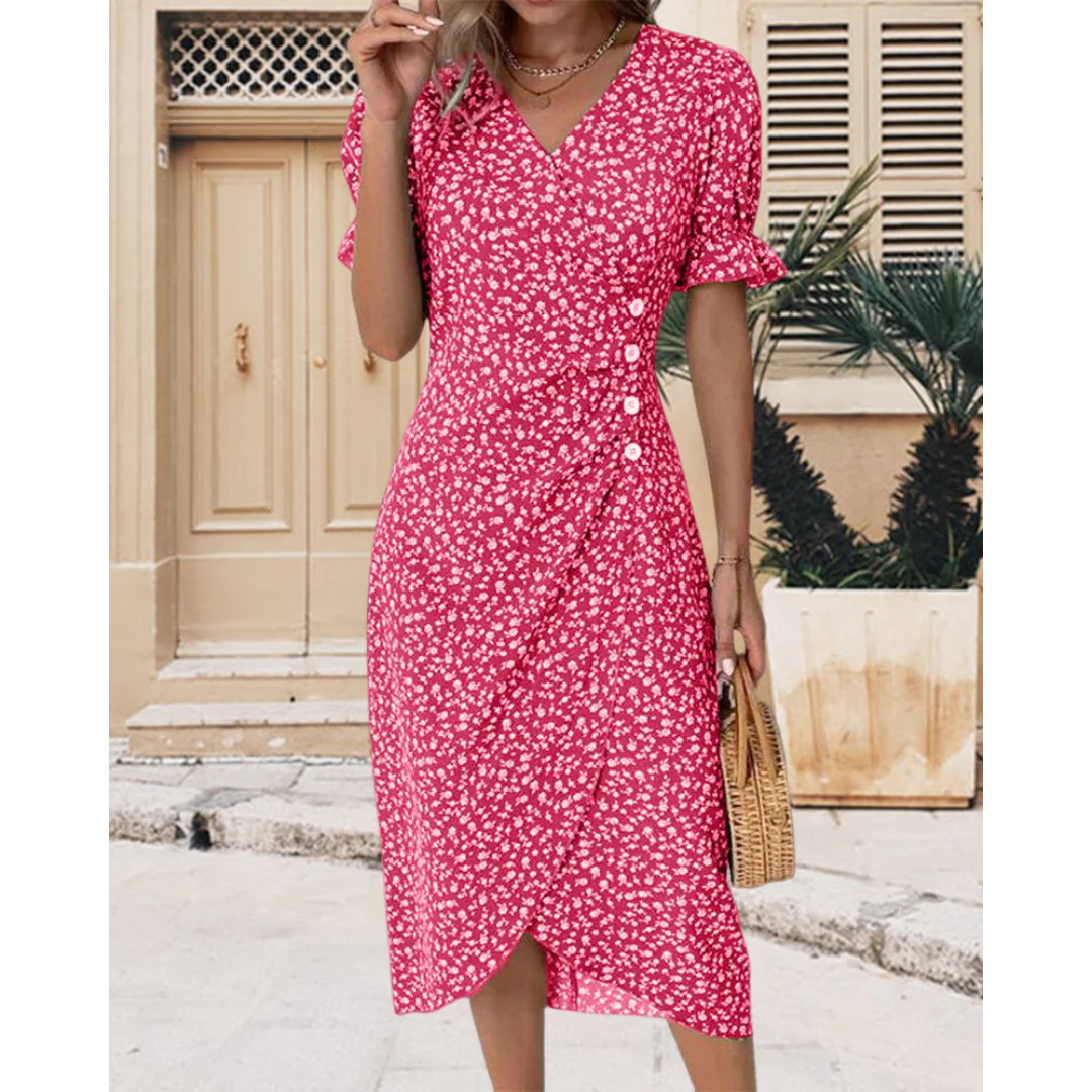AMELIA | FLORAL ELEGANT DRESS