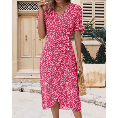 AMELIA | FLORAL ELEGANT DRESS