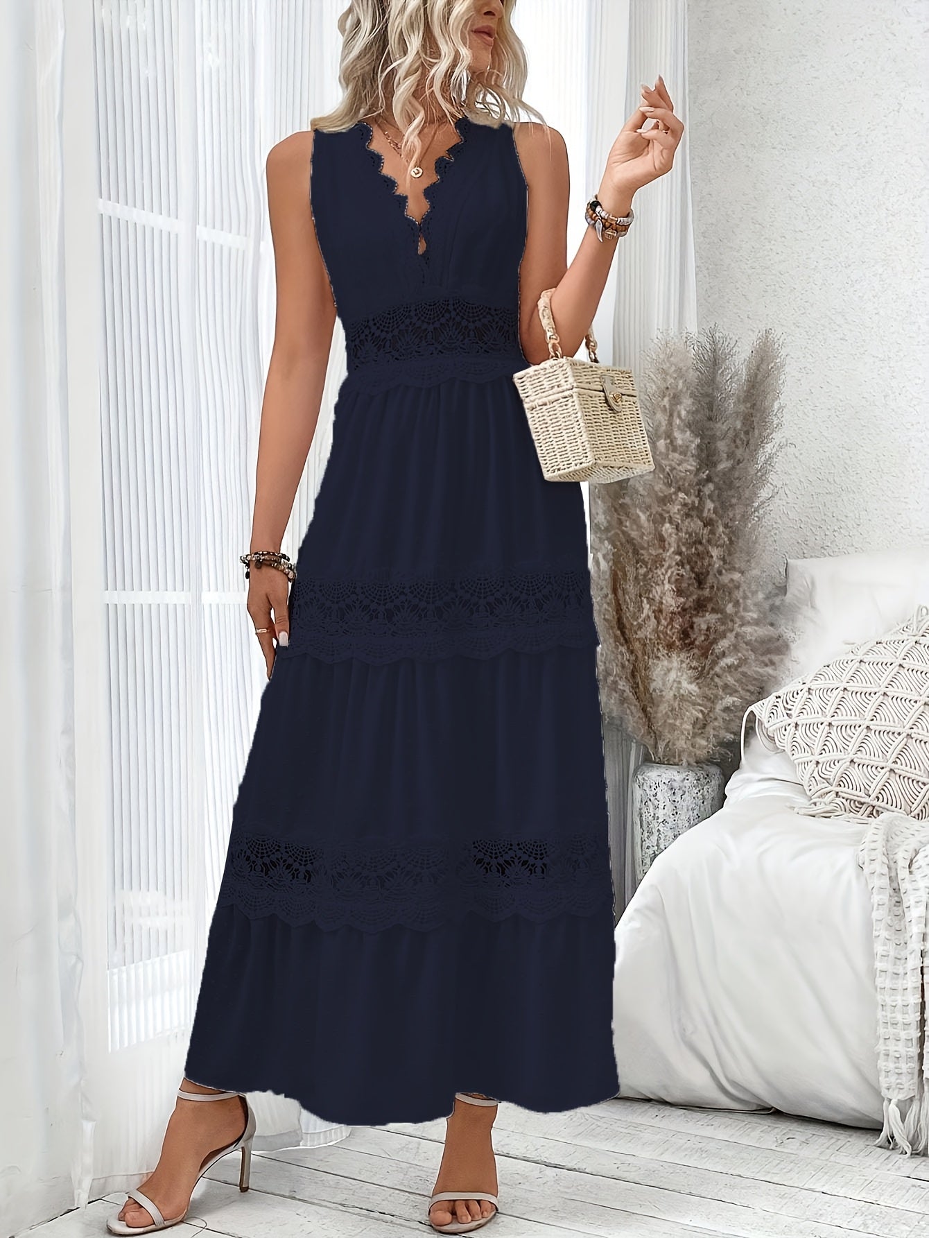 CELESTE SLEEVELESS ELEGANCE