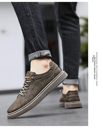 OXFORD LEATHER TRAINERS