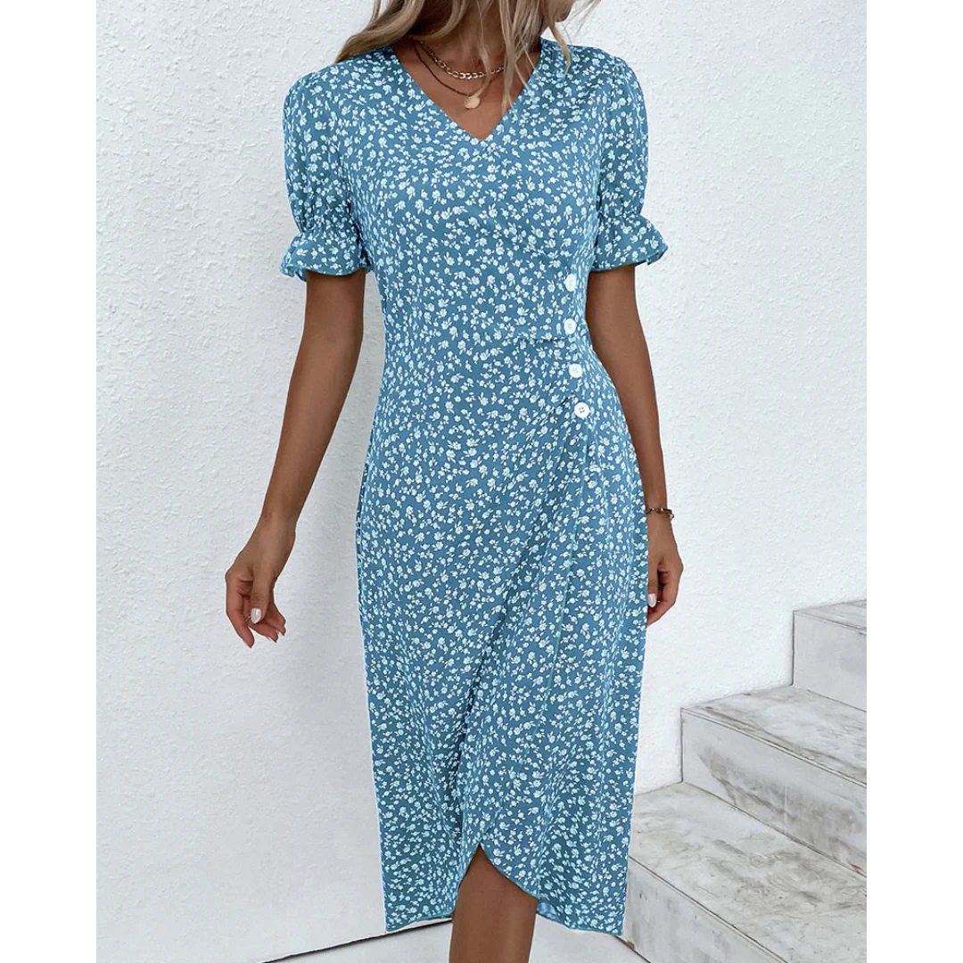 AMELIA | FLORAL ELEGANT DRESS