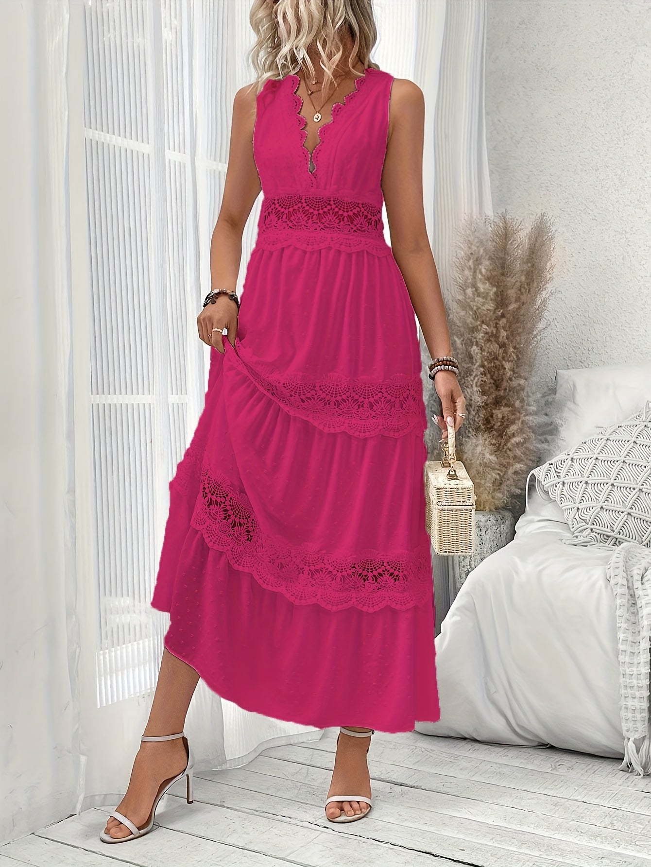 CELESTE SLEEVELESS ELEGANCE