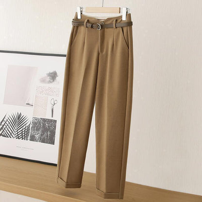 FAYE SLIM LUXE HIGH-WAISTED PANTS