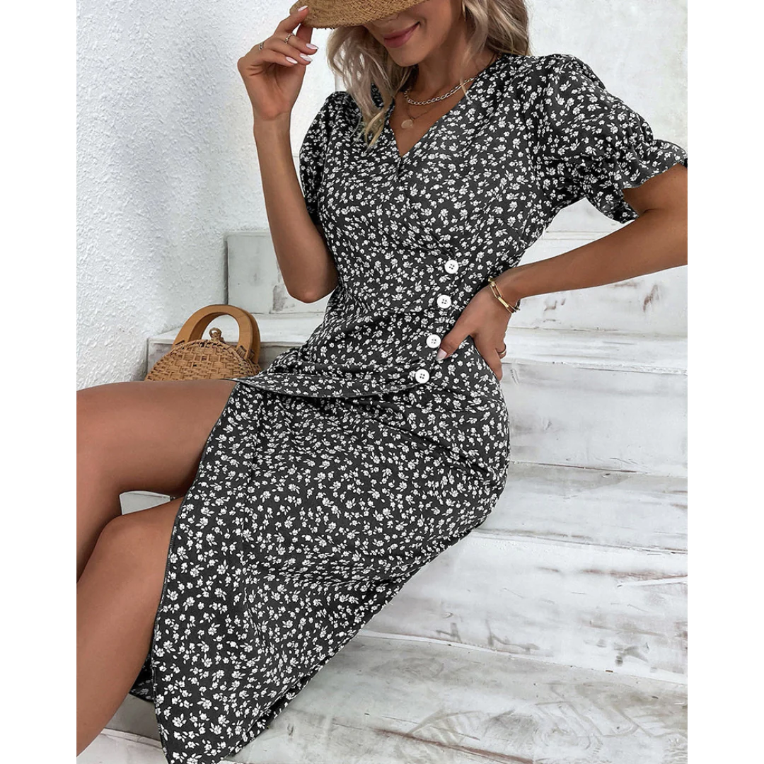 AMELIA | FLORAL ELEGANT DRESS
