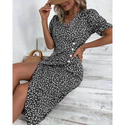 AMELIA | FLORAL ELEGANT DRESS