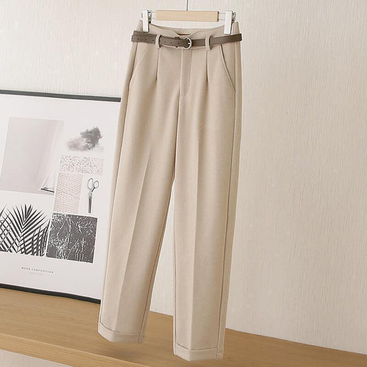 FAYE SLIM LUXE HIGH-WAISTED PANTS