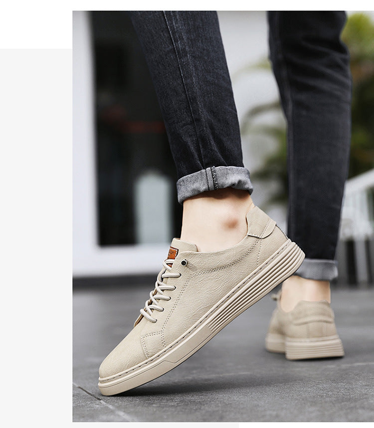 OXFORD LEATHER TRAINERS