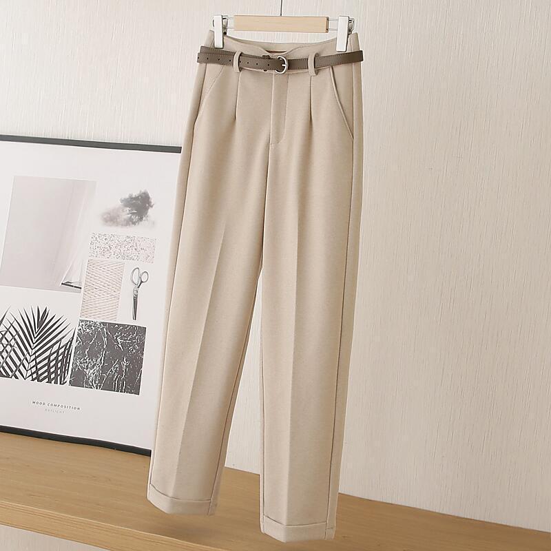 FAYE SLIM LUXE HIGH-WAISTED PANTS