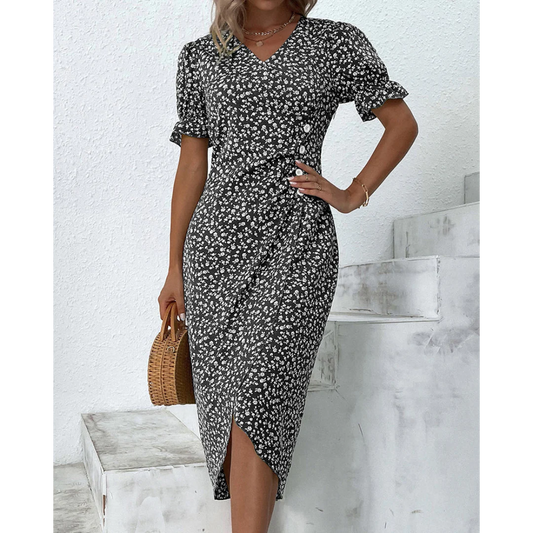 AMELIA | FLORAL ELEGANT DRESS