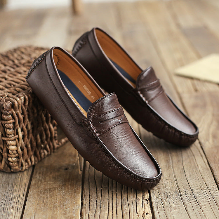 OLIVER CLASSIC SOFT-SOLED LEATHER SHOES