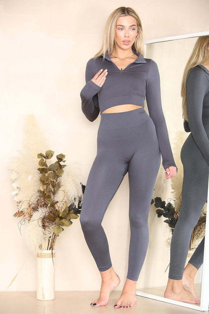 SOPHIE RIBBED SET