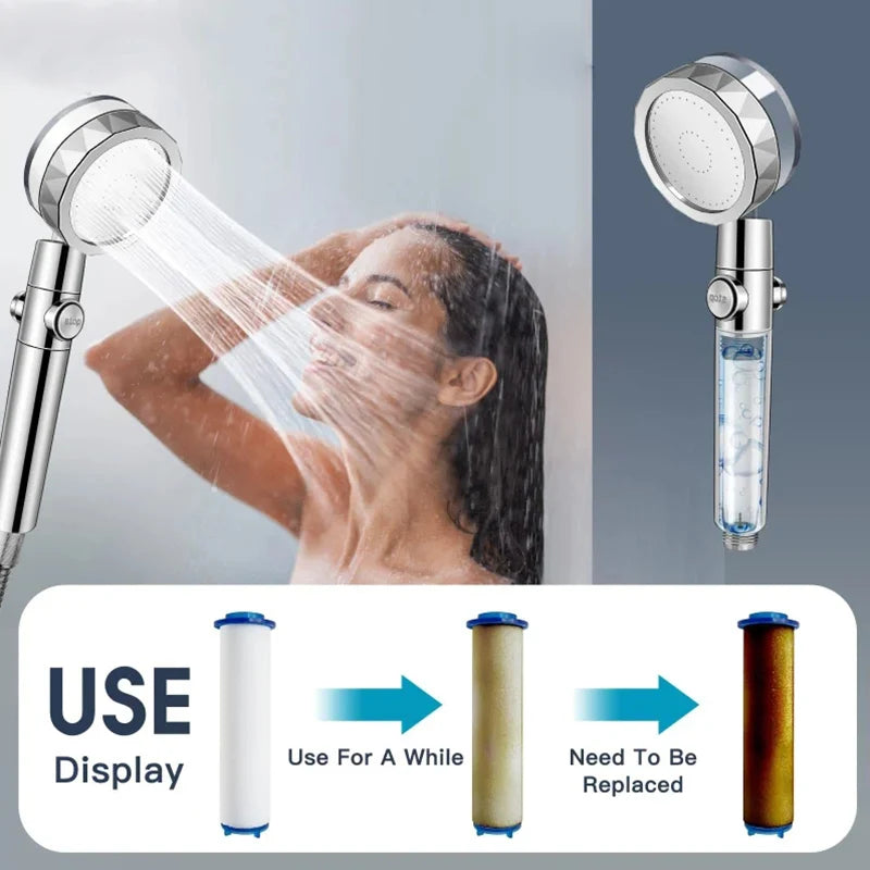 EMILY’S ECOFLOW MASSAGE SHOWER HEAD