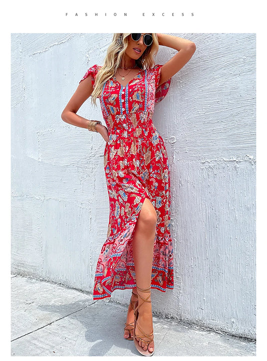 WREN BLOOM BOHO  DRESS