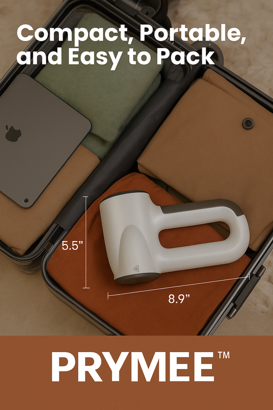 Prymee™ SteamGlide Portable Steamer