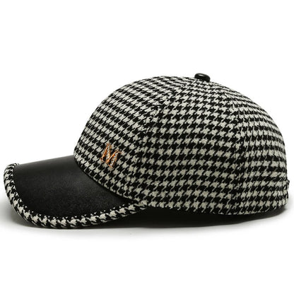 Evelyn Checkmate Plaid Baseball Cap