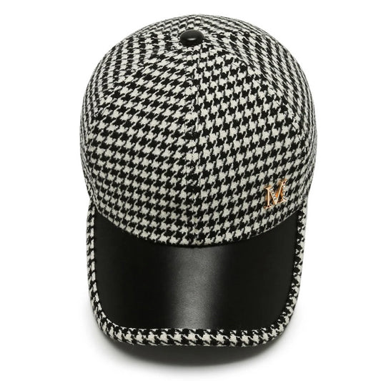 Evelyn Checkmate Plaid Baseball Cap