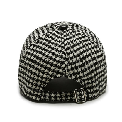 Evelyn Checkmate Plaid Baseball Cap