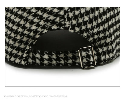 Evelyn Checkmate Plaid Baseball Cap